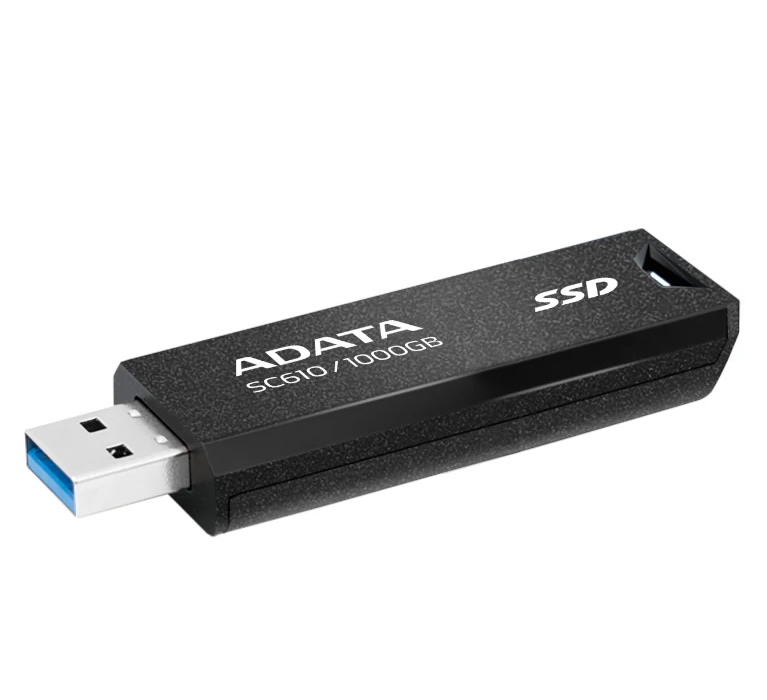 Adata Sc610 Ssd Externo 1tb Usb 32 Gen2 Negro